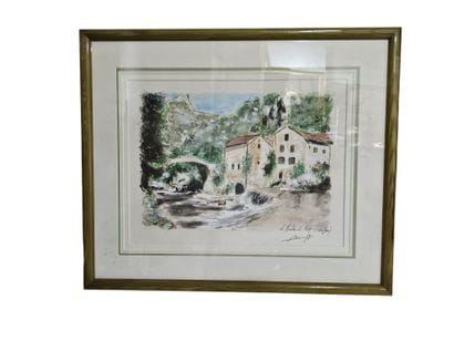 Collection of paintings including 
Francois...