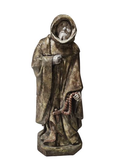 Le saint homme 
Statue en plâtre 
Dim.: ...