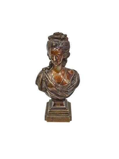 AUGUSTIN PAJOU (1754-1793) 
Royal couple,...
