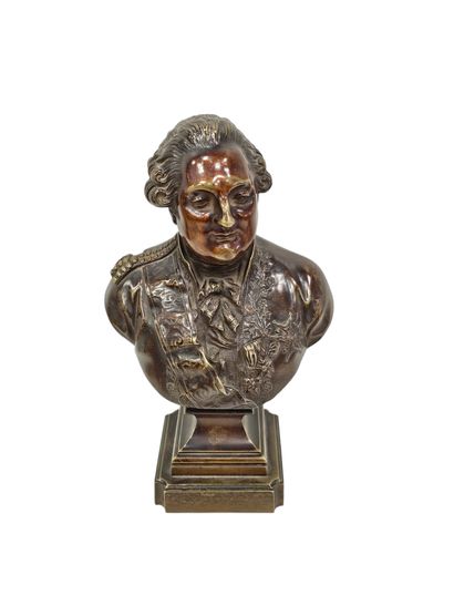 AUGUSTIN PAJOU (1754-1793) 
Royal couple,...