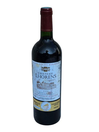 Bordeaux, Château Lhorens 2008
Une bouteille...