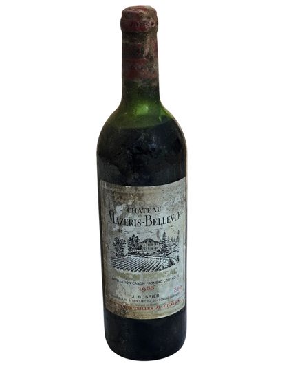 Château Mazeris Bellevue 1983
Une bouteille...