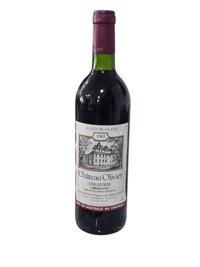 Château Olivier, Graves Léognan 1981
Une...