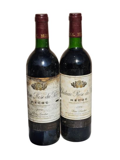 Médoc, Château Rose du Pont 1990
Two bottles...