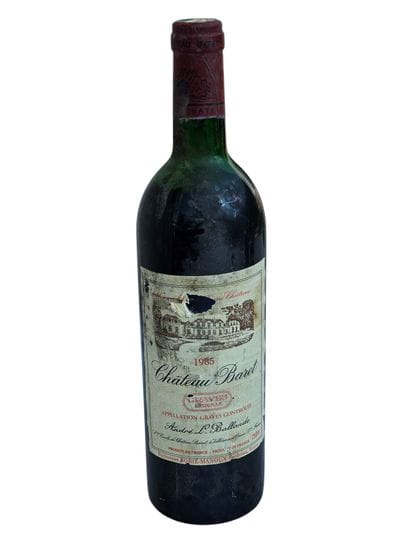 Château Baret, Graves Leognan 1985
Une bouteille...
