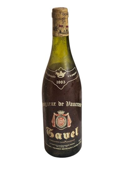 Seigneur de Vaucrose, Tavel 1983
Une bouteille...