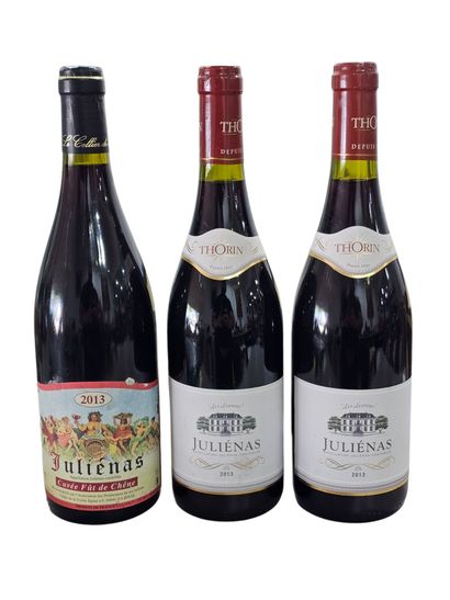 Thorin, Les Levrons Julienas 2013
Deux bouteilles...