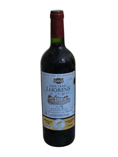 Bordeaux, Château Lhorens 2008
Une bouteille...
