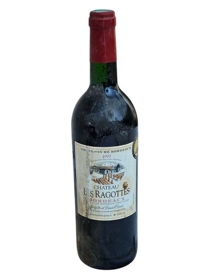 Bordeaux, Château les Ragottes 2003
Une bouteille...