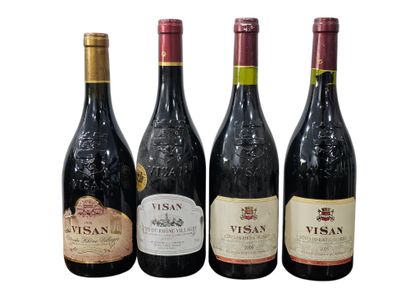 Cotes du rhone Villages, Visan 1998
Une bouteille...