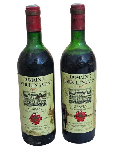 Domaine du Moulin à Vent, Graves 1985
Deux...