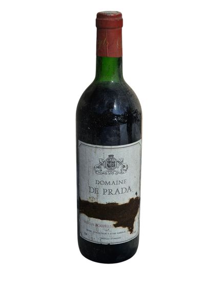 Domaine de Prada 1988
Une bouteille de vin...