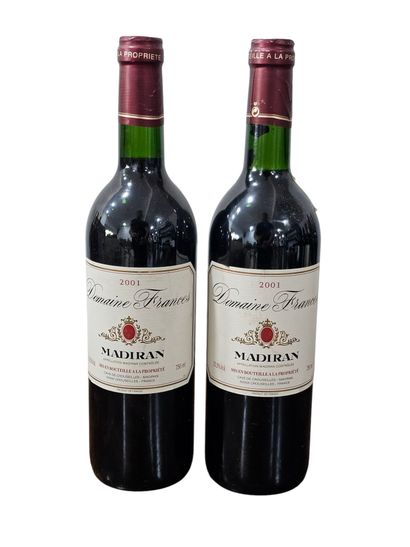 Domaine Frances, Madiran 2001
Deux bouteilles...