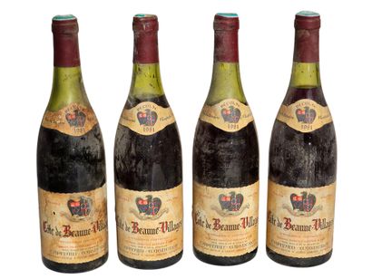 Cote de Beaune Villages 1981
Four bottles...