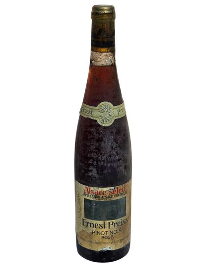 Ernest Preiss, Pinot noir 
Une bouteille...