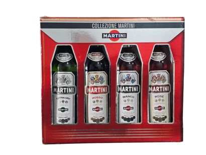 Coffret de quatre bouteilles de Martini 50cl
Niveaus...