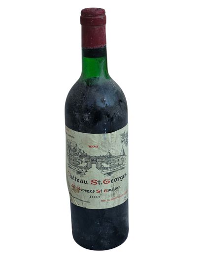 Saint Emilion , Château Saint Georges 1979
Une...