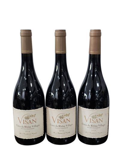Cotes du Rhone Villages, Visan 2014
Trois...