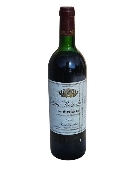 Médoc, Château Rose du Pont 1990
Une bouteille...