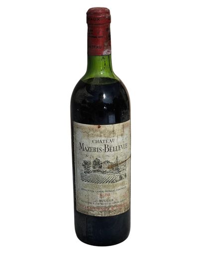 Château Mazeris Bellevue 1983
Une bouteille...