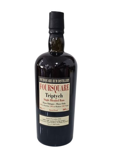 FOURSQUARE RUM 
Bouteille de Rhum
Année :...