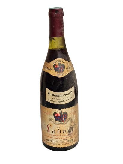 Ladoix 1981
A bottle of red wine 75cl
Good...