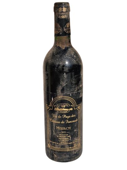 Vin de pays des chateaux de Foncaude, Merlot...