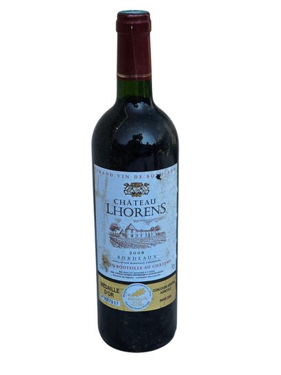 Bordeaux, Château Lhorens 2008
Une bouteille...