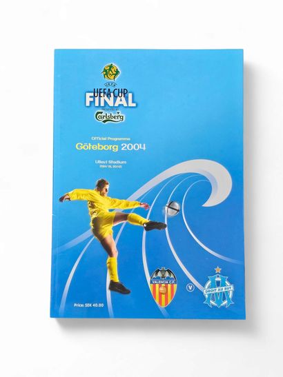 •	Programme officiel UEFA Final Cup - Goteborg...
