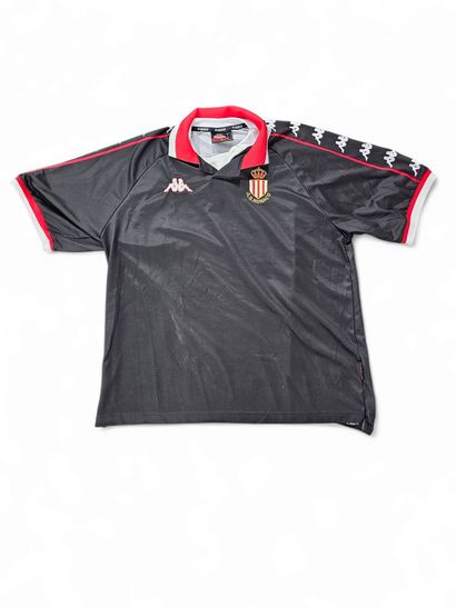 AS MONACO – Maillot officiel neuf noir extérieur...