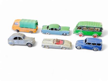 ENSEMBLE DE 6 vehicules de marque solido...