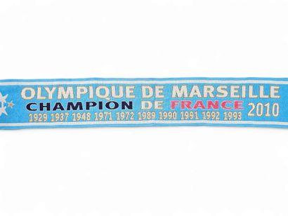 •	Olympique de Marseille – Champion de France...