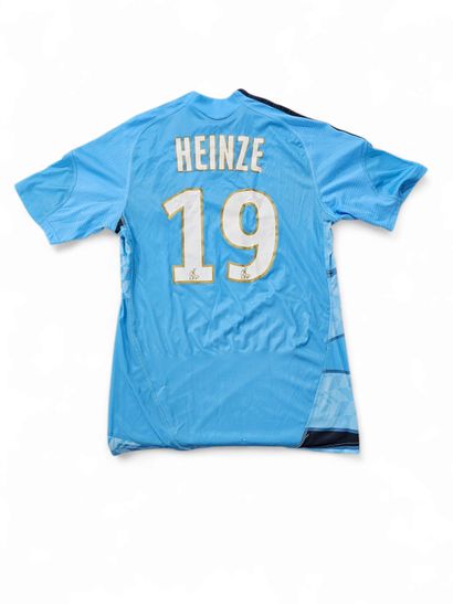 Maillot officiel bleu azur extérieur à 3...