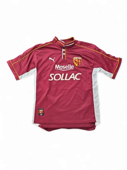 FC METZ – Maillot officiel rouge grenat domicile...