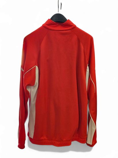 Survêtement complet rouge et blanc AS MONACO...