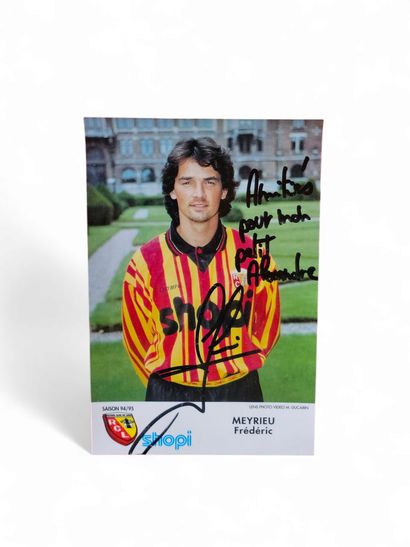 RC LENS – « les sang et or » - maillot domicile...