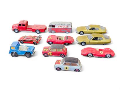 ENSEMBLE DE 10 vehicules de marque marklin,solido,norev,spot...