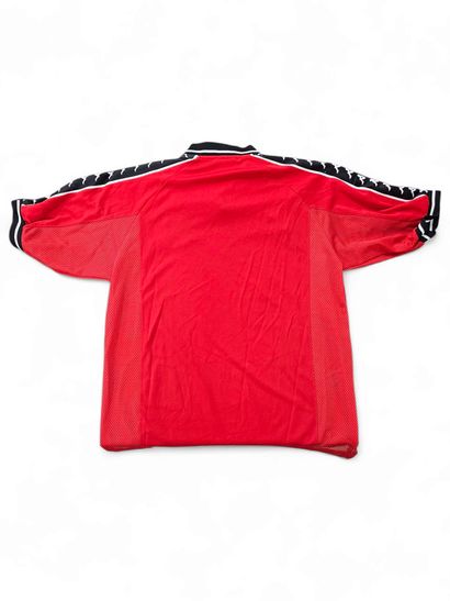 AC AJACCIO – maillot officiel domicile rouge...