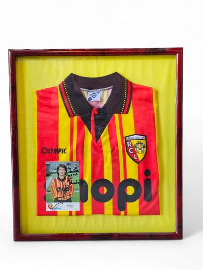 RC LENS – « les sang et or » - maillot domicile...