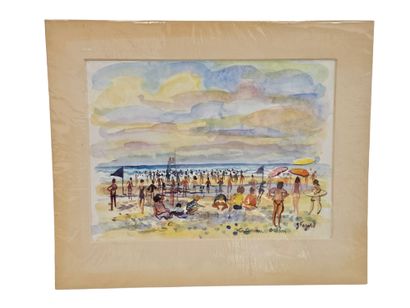 FAGARD
Lacanau ocean
Aquarelle sur papier...
