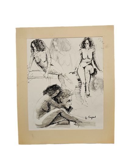 FAGARD
Sketch of a Woman
Pen drawing on paper...