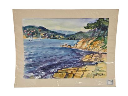 FAGARD
La baie de Bandol
Aquarelle sur papier...