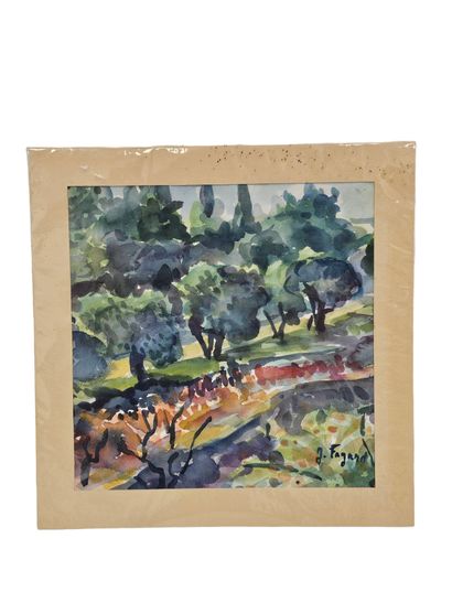 FAGARD
Paysage de provence
Aquarelle sur...