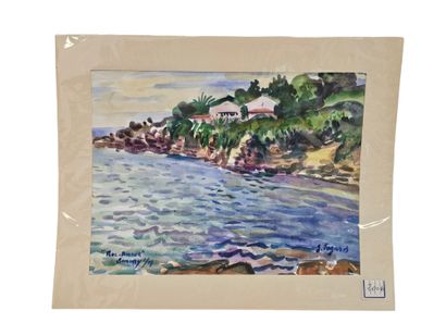 FAGARD
Roc Amour, Sanary/mer
Aquarelle sur...