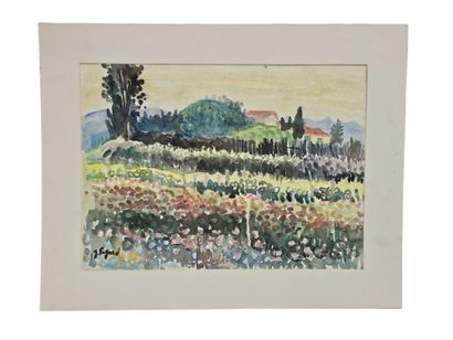 FAGARD
Vignoble en provence
Aquarelle sur...