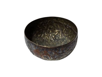 carved rice bowl, Far East