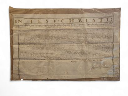 Ensemble de dix decrets,arretés,jugements...