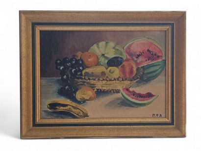 MOA
Still Life with Fruit Basket
Oil on cardboard,...