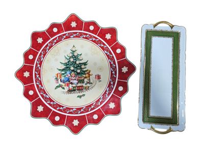Villeroy Boch
Grand plat en fome d'étoile...