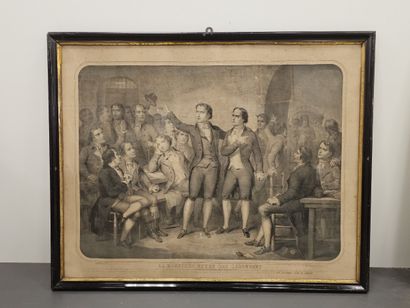 GOSSELIN 19th century
The last hours of the...